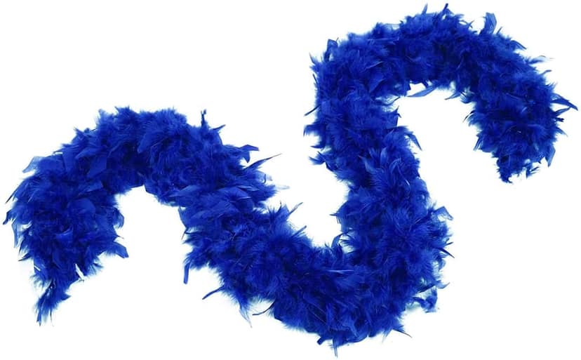 Feather Boa Blue view 5