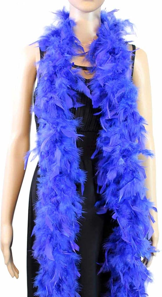 Feather Boa Blue view 7