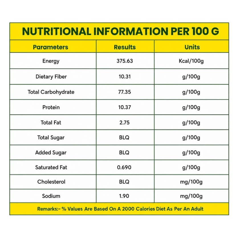 MILLET YARD Ragi Flour | Ragi Atta 500gms view 3