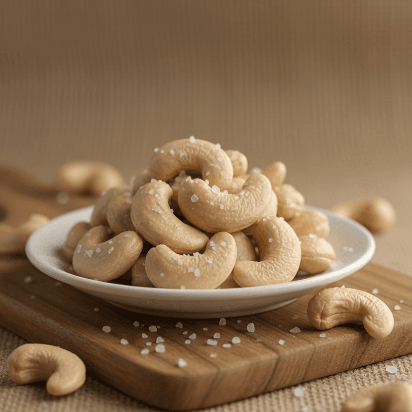 Maa Roots Salted Cashews 200g | Lightly Salted Konkan Cashews | Premium Whole Kaju | Classic, Clean & Crunchy Snack view 3