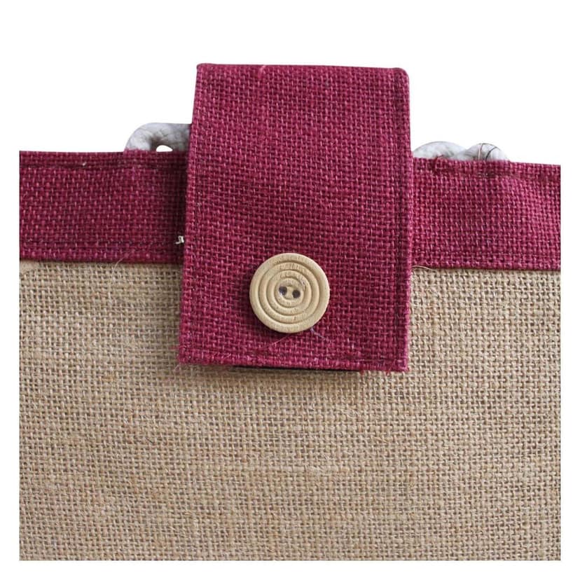 Garvi Gurjari (A Gujarat Govt Enterprise Multipurpose Jute Hand Bag (GGCMJB12) view 2