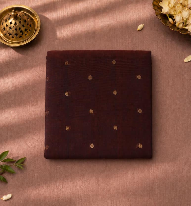 Handloom Chanderi Silk By Cotton Saree