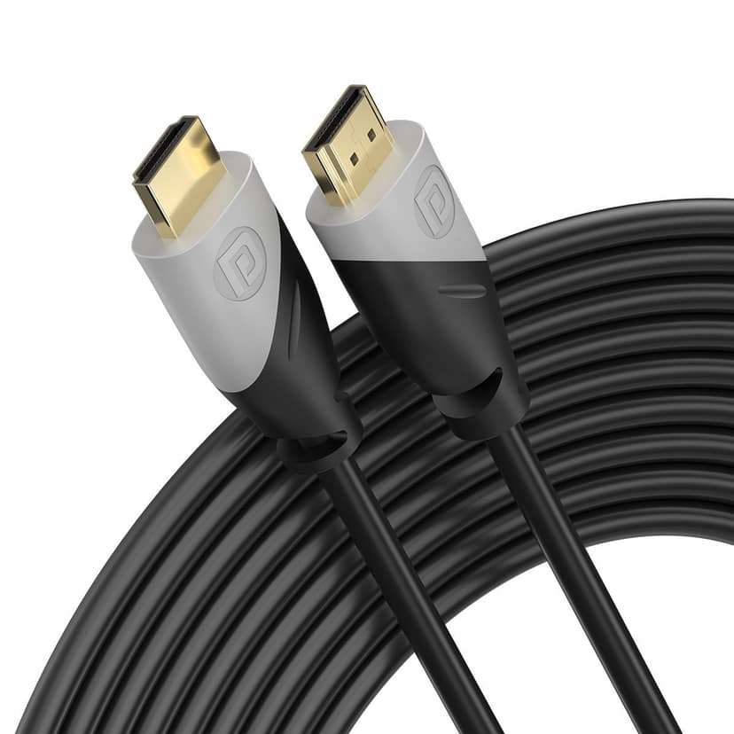 Portronics Konnect Sync- 5m Cord Length Wide Compatibility 5m, PVC Cable, Gold-Plated Connectors & Copper Core