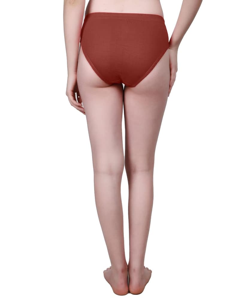 Maxolity Women's Cotton Hipster Panties - Ultra-soft, Breathable & Perfect for Daily Comfort Panty For Women, Pack of 1 view 5