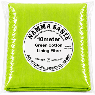 Green Cotton Lining Fabric (Chhota Panna), Green Cotton Lining Fibre (Chhota Panna), Green Lining Cloth (Chhota Panna), Soft Green Cotton Lining (Chhota Panna), Green Garment Lining Fabric (Chhota Panna)