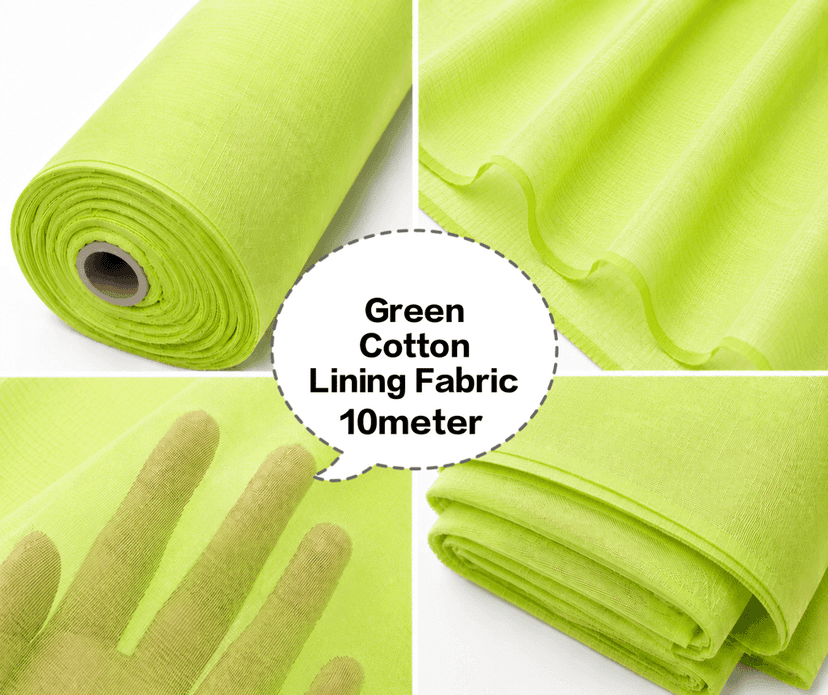 Green Cotton Lining Fabric (Chhota Panna), Green Cotton Lining Fibre (Chhota Panna), Green Lining Cloth (Chhota Panna), Soft Green Cotton Lining (Chhota Panna), Green Garment Lining Fabric (Chhota Panna) view 3