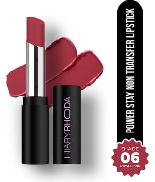 Hilary Rhoda Pink Matte Long Lasting Creme Lipstick ( Pack of 1 )