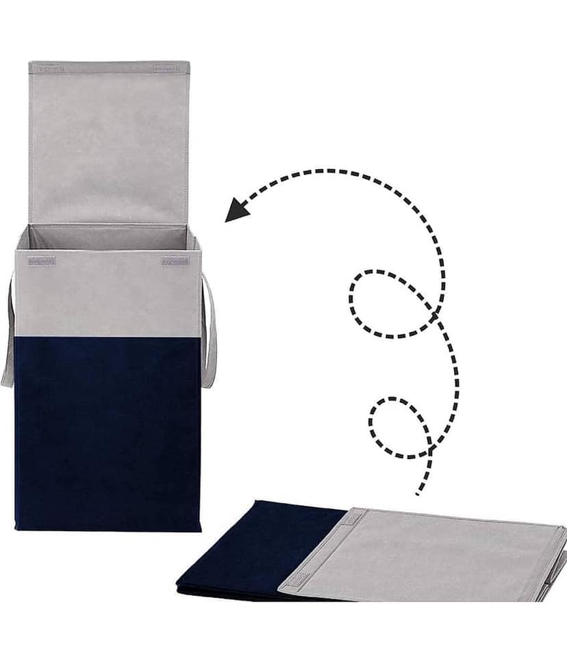 SH NASIMA Blue Laundry Bag view 2