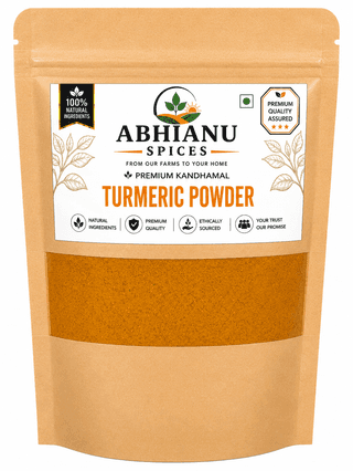 Abhianu Spices Kandhamal Turmeric Powder