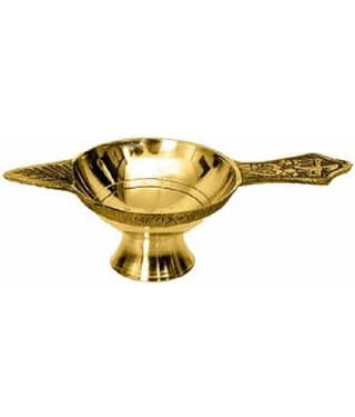 Astrodidi Kapoor Aarti Brass Diya Small Size Diva For Pooja