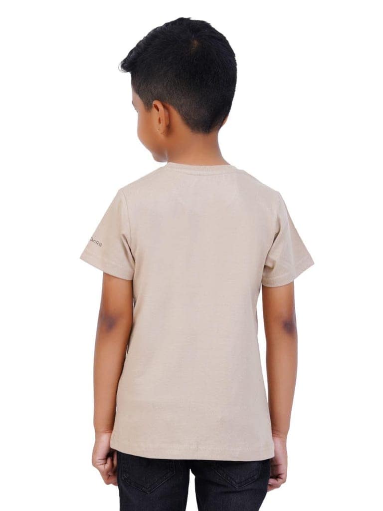 AIR GARB Boys Round Neck Printed Cotton T-shirt for 2-3 Years - Pack of 2 (K23-TB-SBL) Multicolour view 6