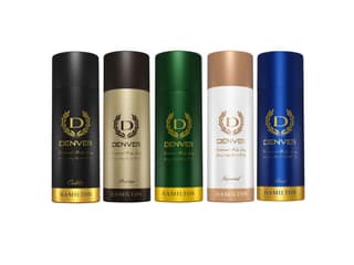 Denver Pack of 5 (Caliber, Pride, Hamilton, Imperial, Prestige Deo) - 200ml Each