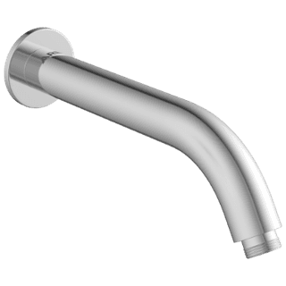 SHA-37 Round Shape 12" Inch Long With 45° Bend Wall Mounted Shower Arm With Wall Flange