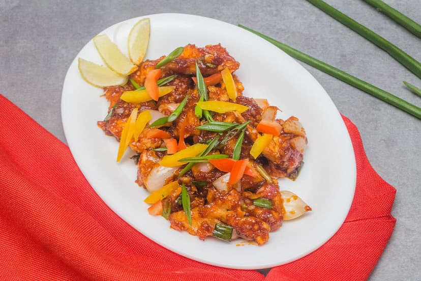 Crispy chicken thai style