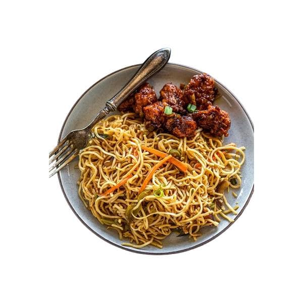 VEG NOODLES- GOBI MANCHURIAN DRY