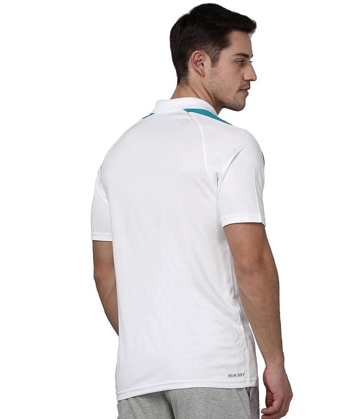 Bepro Men's Printed Polo Neck Half Sleeve Collar T-Shirt