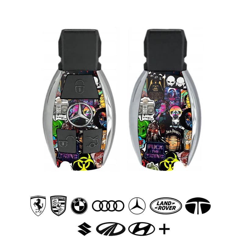 Hollywood Stickers Car Key Skins view 2