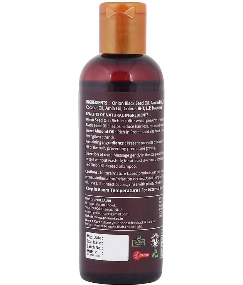 Phillauri - Nourishment Onion Oil 400 ml ( Pack of 4 ) view 2