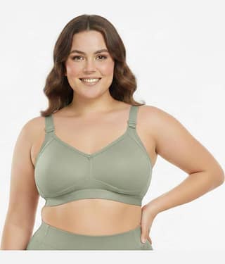 Elina Pack of 1 Cotton Non Padded Minimizer Bra For Women ( Brown )