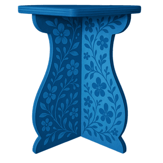 Portable Wooden Stool Medium Size