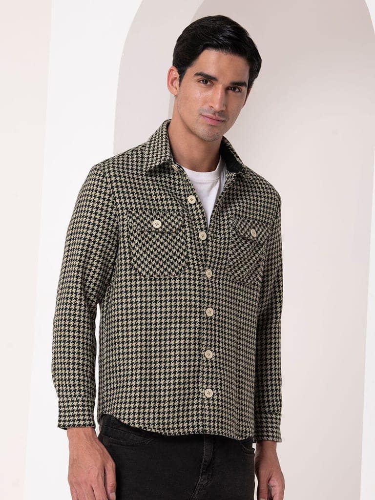 Hounds Tweed OverShirt view 4