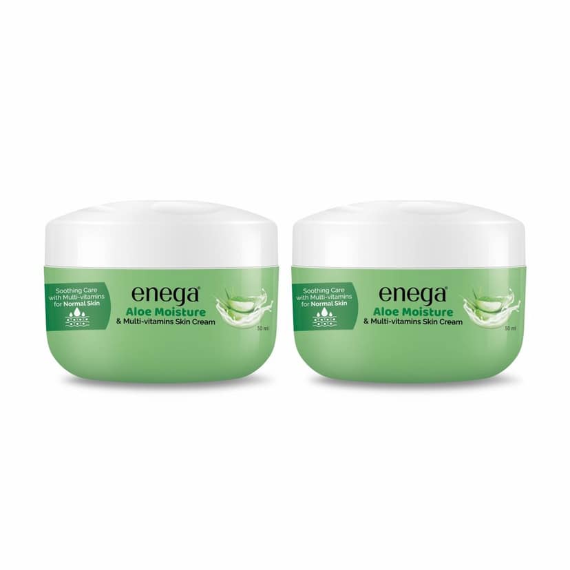 Enega Aloe Vera & Multivitamin Cream | Deep Moisture & Glow Boost | 100ml view 3