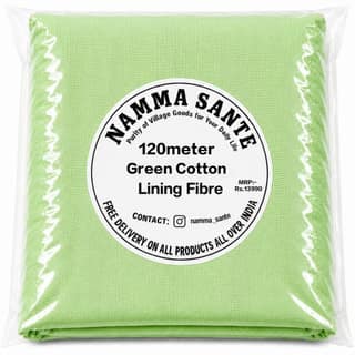 Green Cotton Lining Fabric (Chhota Panna), Green Cotton Lining Fibre (Chhota Panna), Green Lining Cloth (Chhota Panna), Soft Green Cotton Lining (Chhota Panna), Green Garment Lining Fabric (Chhota Panna)