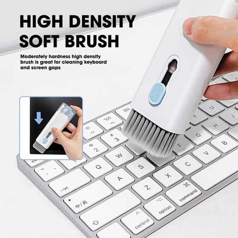 Electronics Cleaning Kit, Keyboard Cleaner, Computer Cleaner, Multi-function Cleaning Tools Kit for Laptop, PC, Phone, Camera Lens, Earphone, Keyboards, Home Office view 4