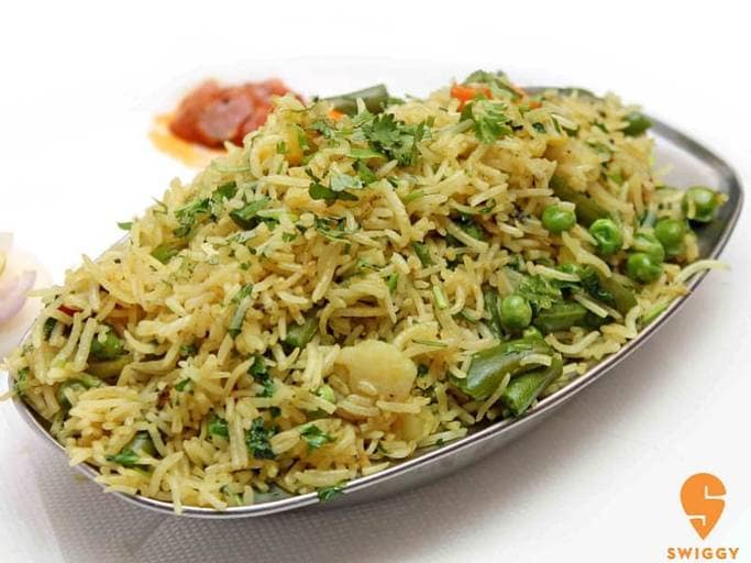 Veg pulao - half