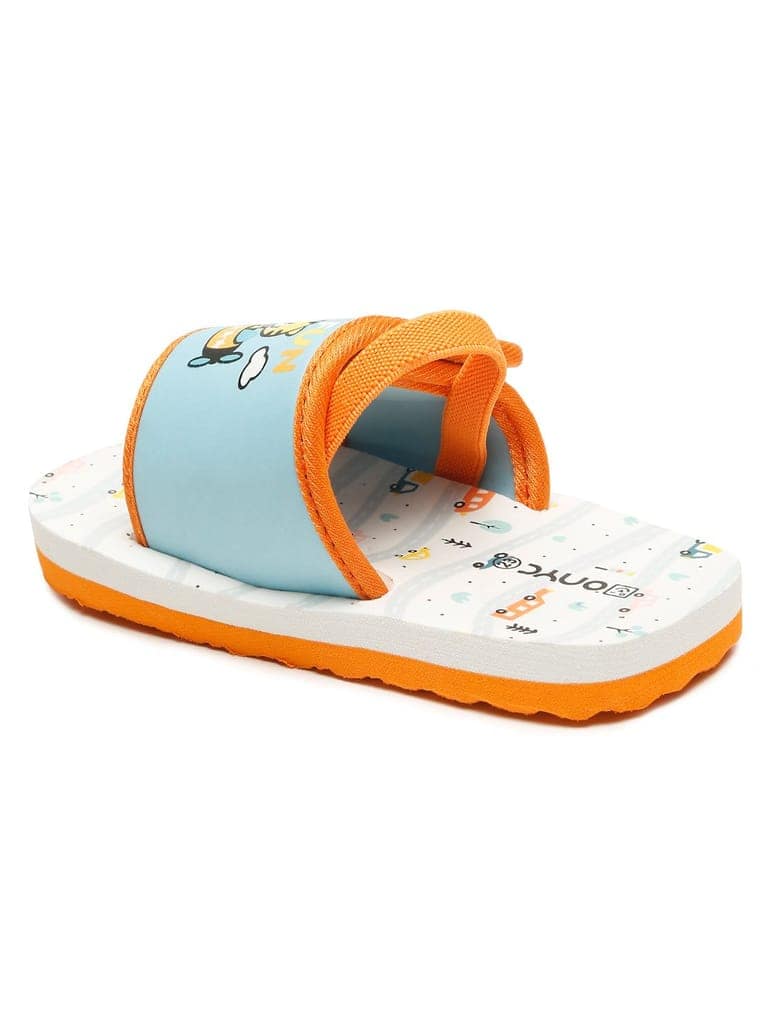 Premium FLYING-CAT Sliders - Orange (Unisex) view 6