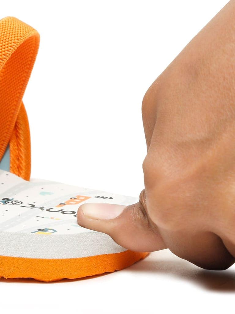 Premium FLYING-CAT Sliders - Orange (Unisex) view 9