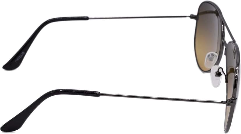 HRINKAR Unisex Rectangular Sunglasses Black & Grey Frame, Pink & Grey Lens (Medium) - Pack of 2 view 5