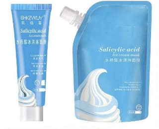 Elecsera Ice Cream Mask Acne Moisturizing Smear Mask Blackheads Remover Mask Cleansing & Shrinking Pores Mask (620 ml)