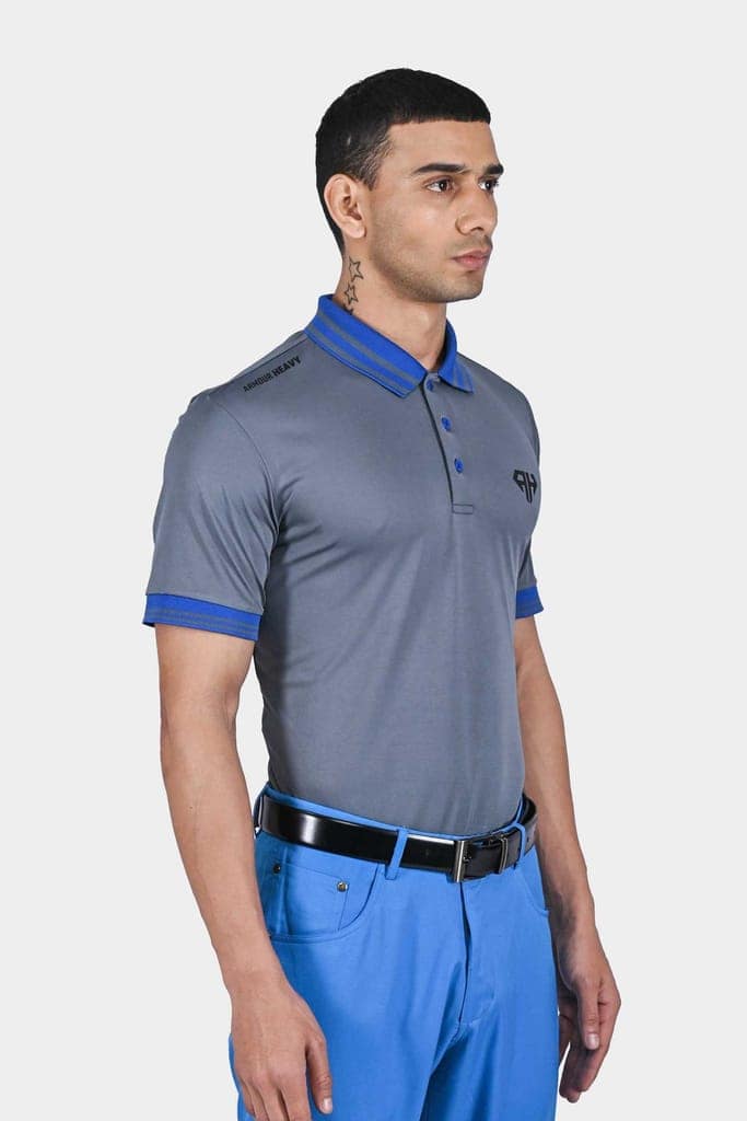 Heavy Grey AH Classic Polo view 3