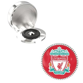 The Smart Buttons - Shirt Button Cover Cufflinks for Men - Liverpool FC Style