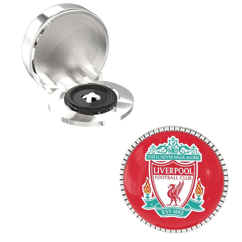 The Smart Buttons - Shirt Button Cover Cufflinks for Men - Liverpool FC Style