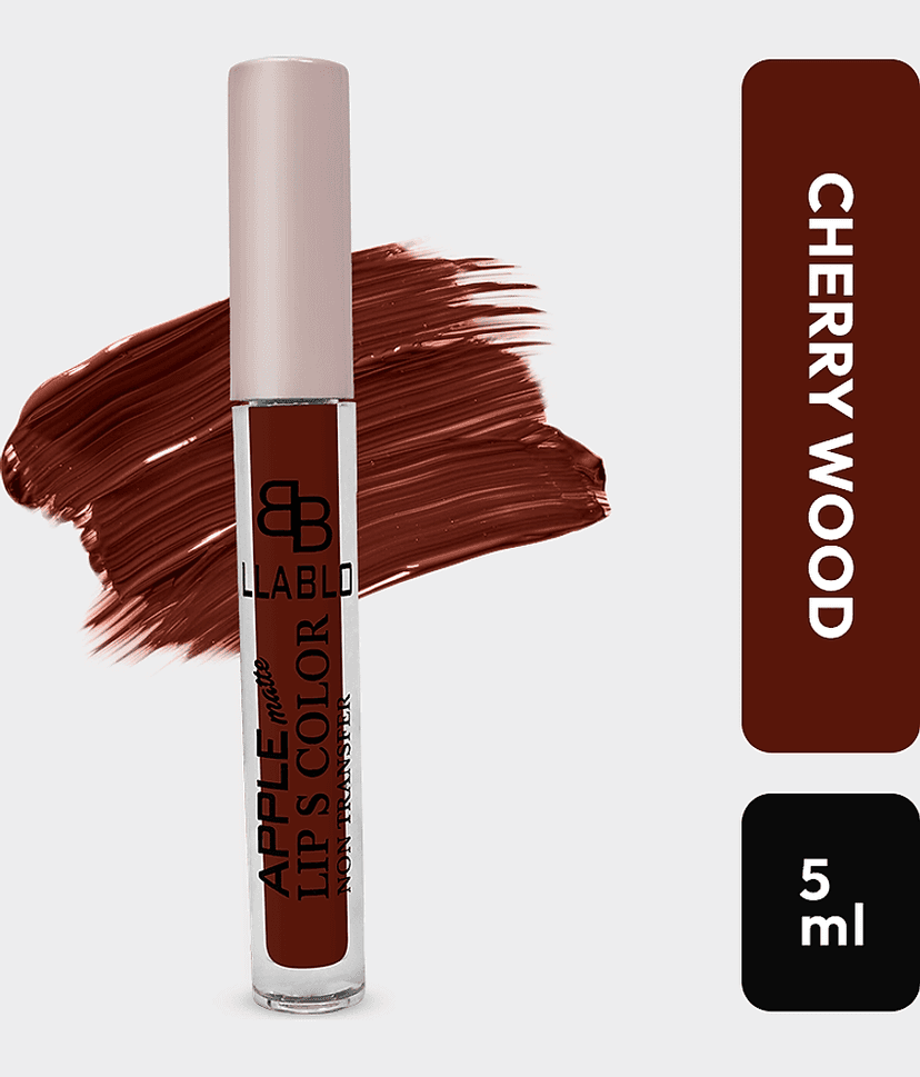 BELLABLOOM Nude Pink Matte Waterproof Liquid Lipstick ( Pack of 1 ) view 2