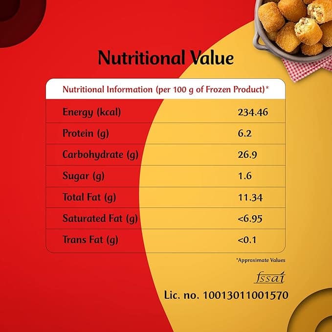 McCain Potato Cheese Shotz 250 Gms view 2