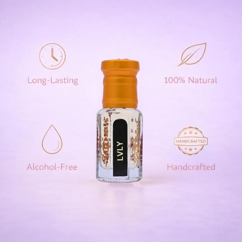 alnaqi fragrances LVLY Attar 12ml - Luxury Love-Potion-Perfume, No Alcohol Concentrated Sweet-Oil, Premium True-Love-Fragrance, Original Ladies-Ittar view 5