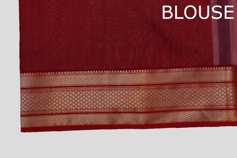 Heavenly Hema Heritage Coin motif handwoven Saree with Tassels – Gray view 5