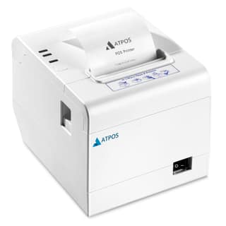 ATPOS AT-402 80mm 3 Inch Thermal Receipt Printer (Bluetooth + USB) | Auto Cutter ATPOS AT-402 80mm 3 Inch Thermal Receipt Printer (Bluetooth + USB) | Auto Cutter - White / Desktop