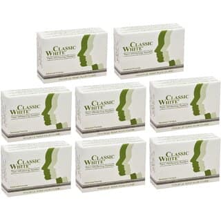 Classic White Twin Whitening Soap - 85gm (Pack Of 8)