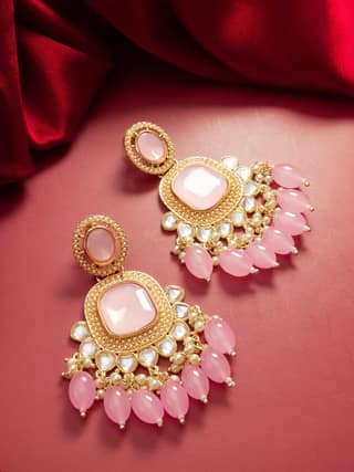 Morison Golden Vintage Floral Earrings Elegant Blossom