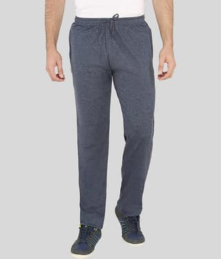 Allocate - Navy Cotton Blend Men's Trackpants ( Pack of 1 )