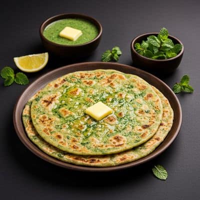 Pudina Butter Roti