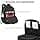 Safari Omega Pro Laptop Backpack With Raincover, 3 Compartments, Bottle Holder, Organizer, Unisex Bag For Boys & Girls, School/College/Office/Travel Bag, Color- Black, 35L view 3