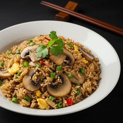 Mushroom Fried Rice
