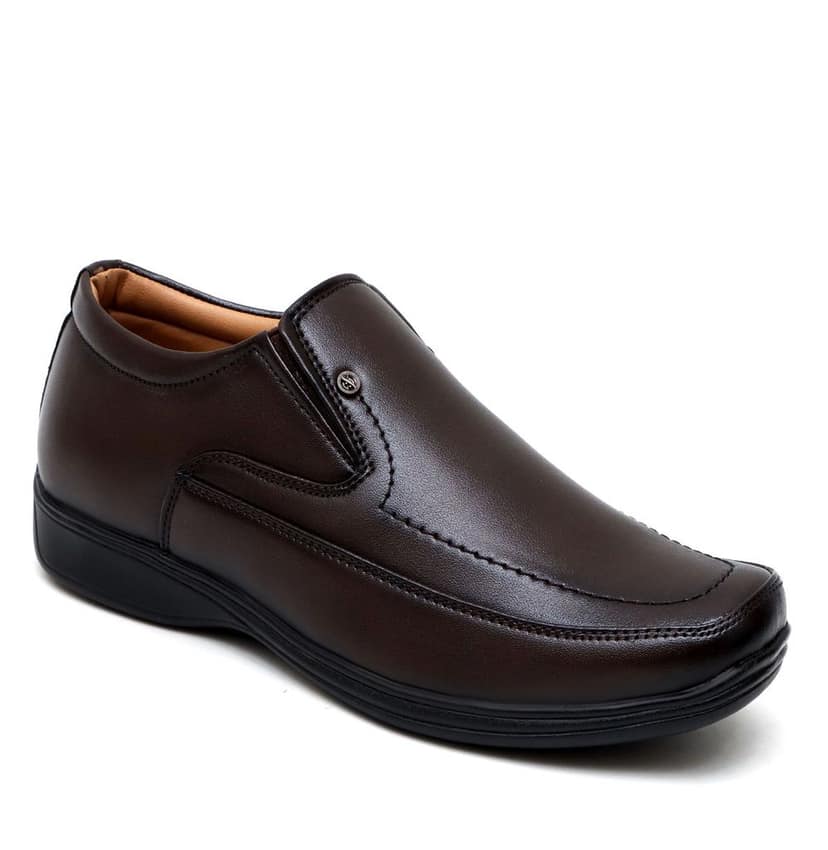 WUGO::Latest Fabulous Men Formal Shoes|Black Moccasin Shoes|Office Shoes For Men's & Boys (Free Home Delivery)