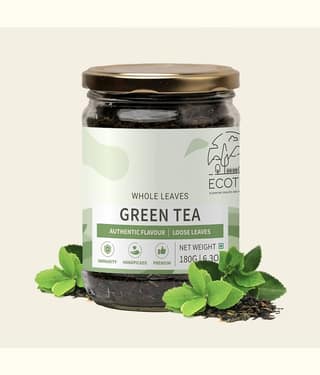 Ecotyl 180 gm Skin Glow Green Tea ( Loose Leaf )