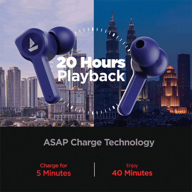 boAt Airdopes 402 Earbuds view 3